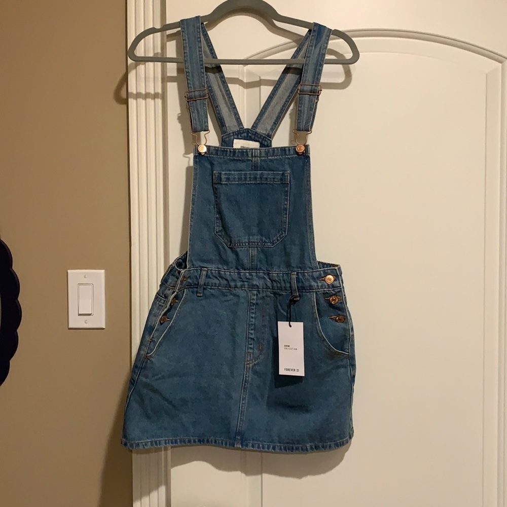 Denim Overall Dress